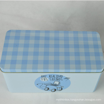 Wholesale Can Food Rectangle Metal Storage Box